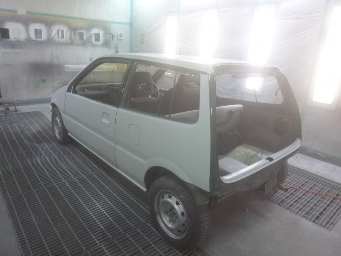 ホンダ トゥデイ Jw1 オールペン 全塗装 オリジナルカラー 塗装編 埼玉県川口市の板金塗装 オールペンならワイズオートデザイン ホンダ トゥデイ Jw1 オールペン 全塗装 オリジナルカラー 塗装編 埼玉県川口市の板金塗装 オールペンならワイズオートデザイン