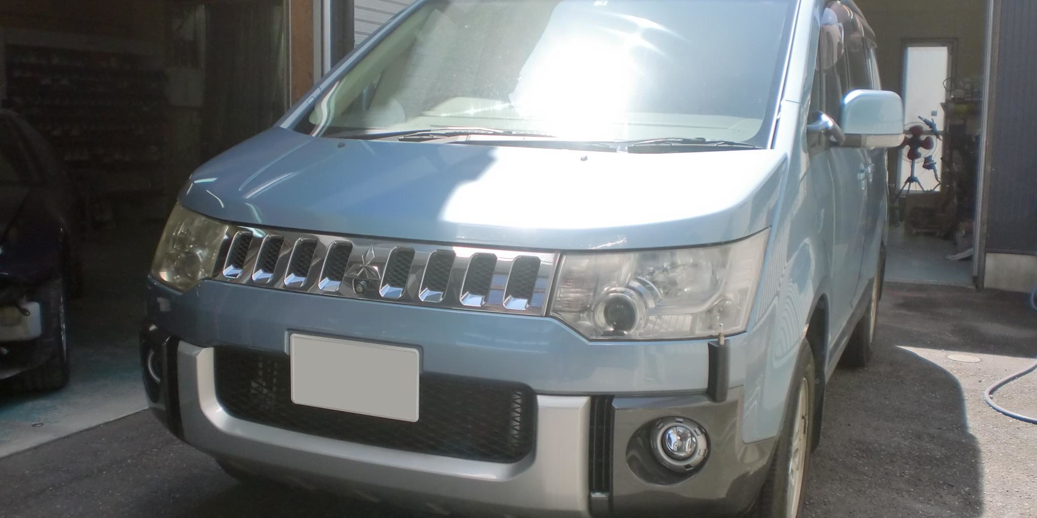 三菱 デリカd 5 d5 オールペン オールペイント 全塗装 4v6ベージュ 下処理編 埼玉県川口市の板金塗装 オールペンならワイズオートデザイン 三菱 デリカd 5 d5 オールペン オールペイント 全塗装 4v6ベージュ 下処理編 埼玉県川口市の板金塗装 オールペンならワイズオートデザイン