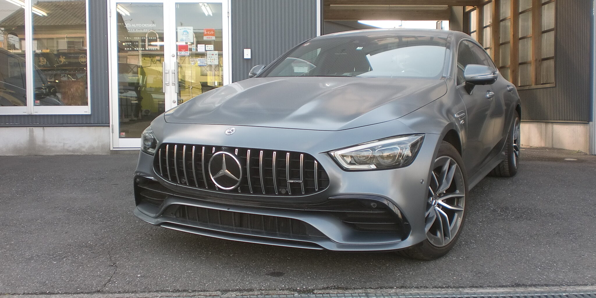 メルセデス・ベンツ・CLS C257 AMG セレナイトグレーマグノ